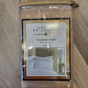 Cotton Tailored Tan 100%Cotton Shams